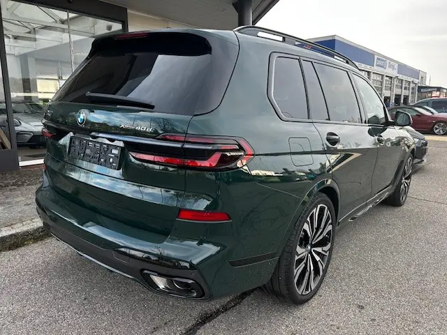 BMW X7 40d / BRITISH RACING GREEN, BROWN, B&W, FULL! – 2