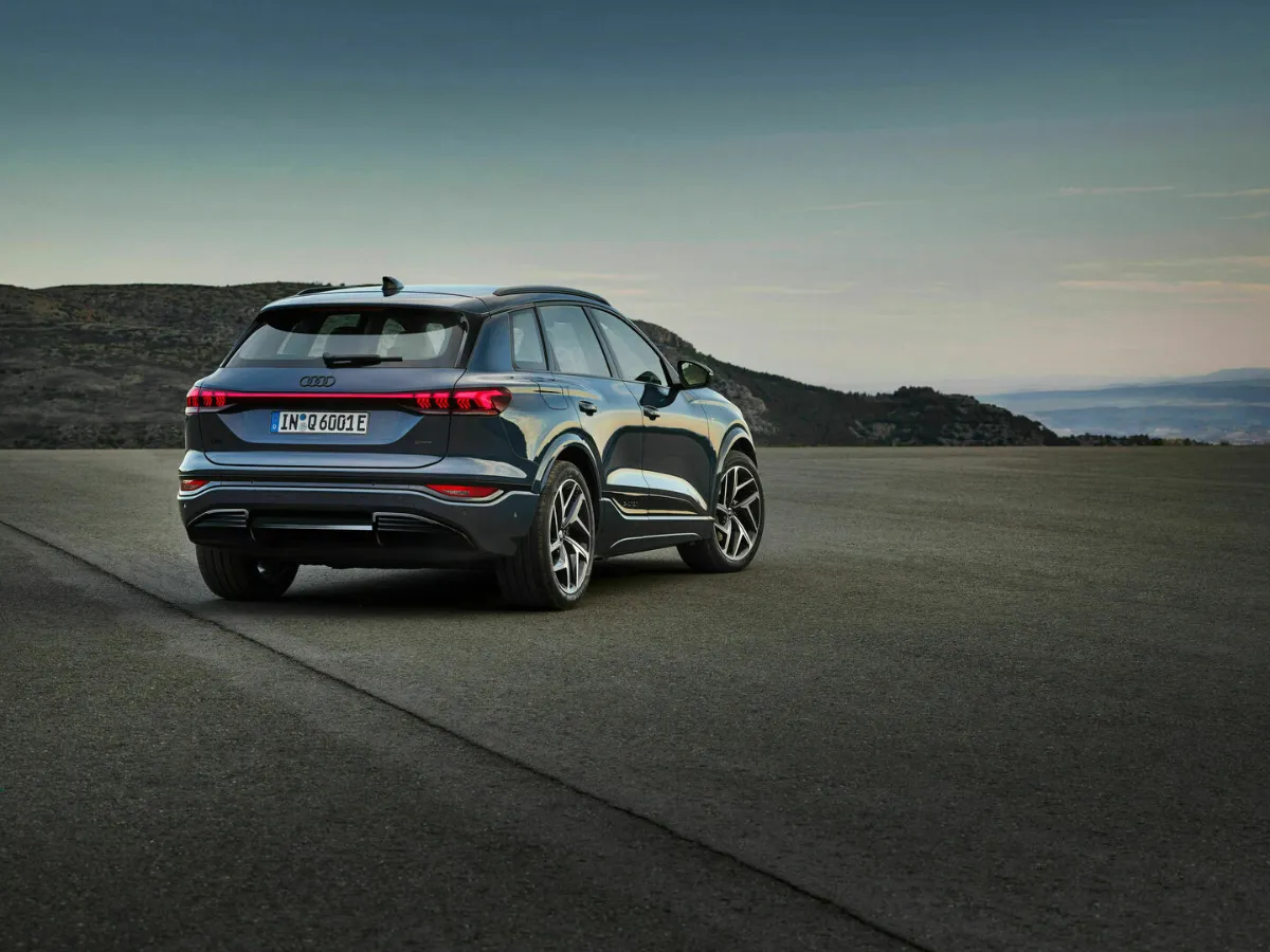 Audi Q6 e-tron pohled zepředu