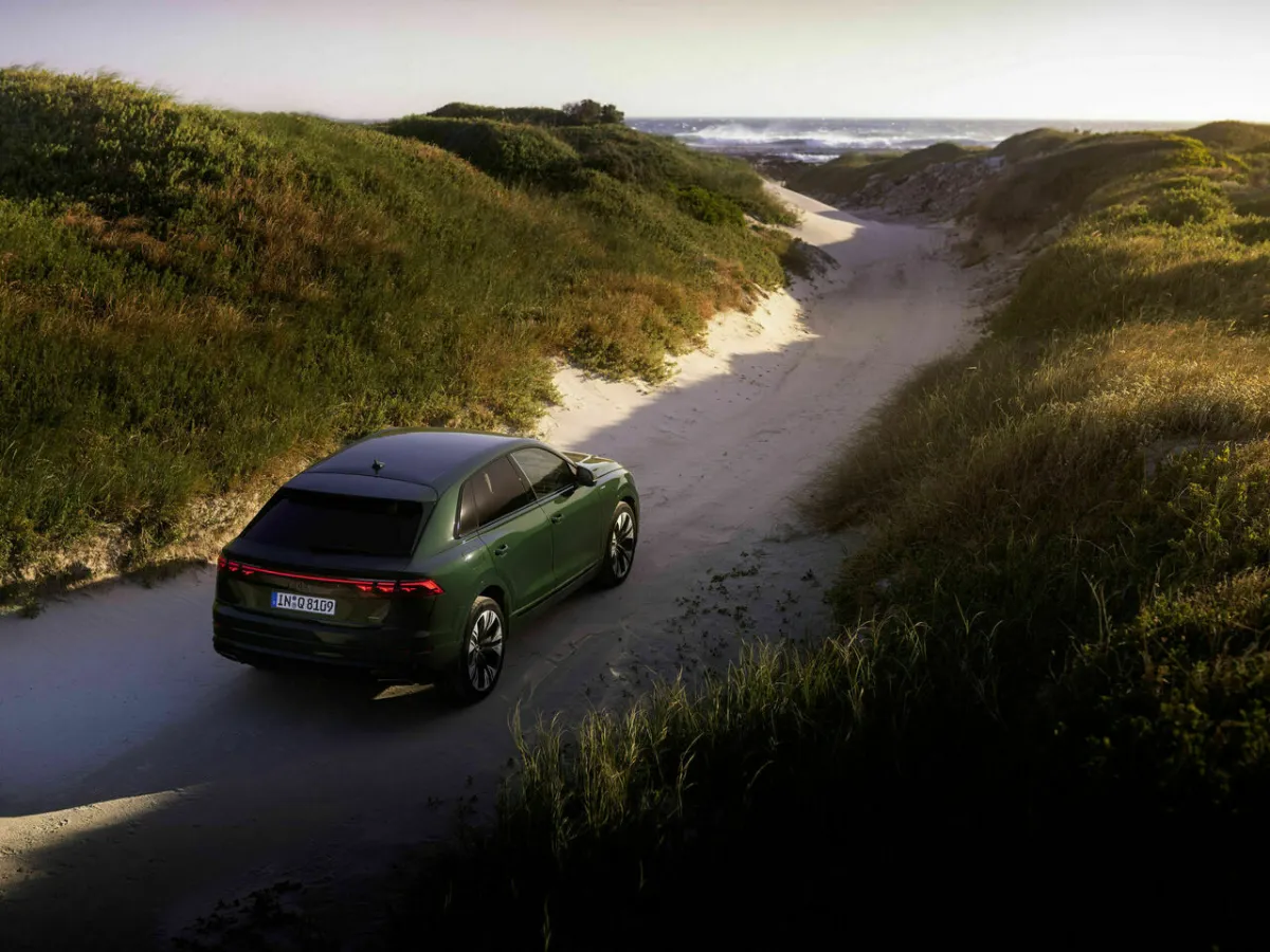 Audi Q8 zezadu