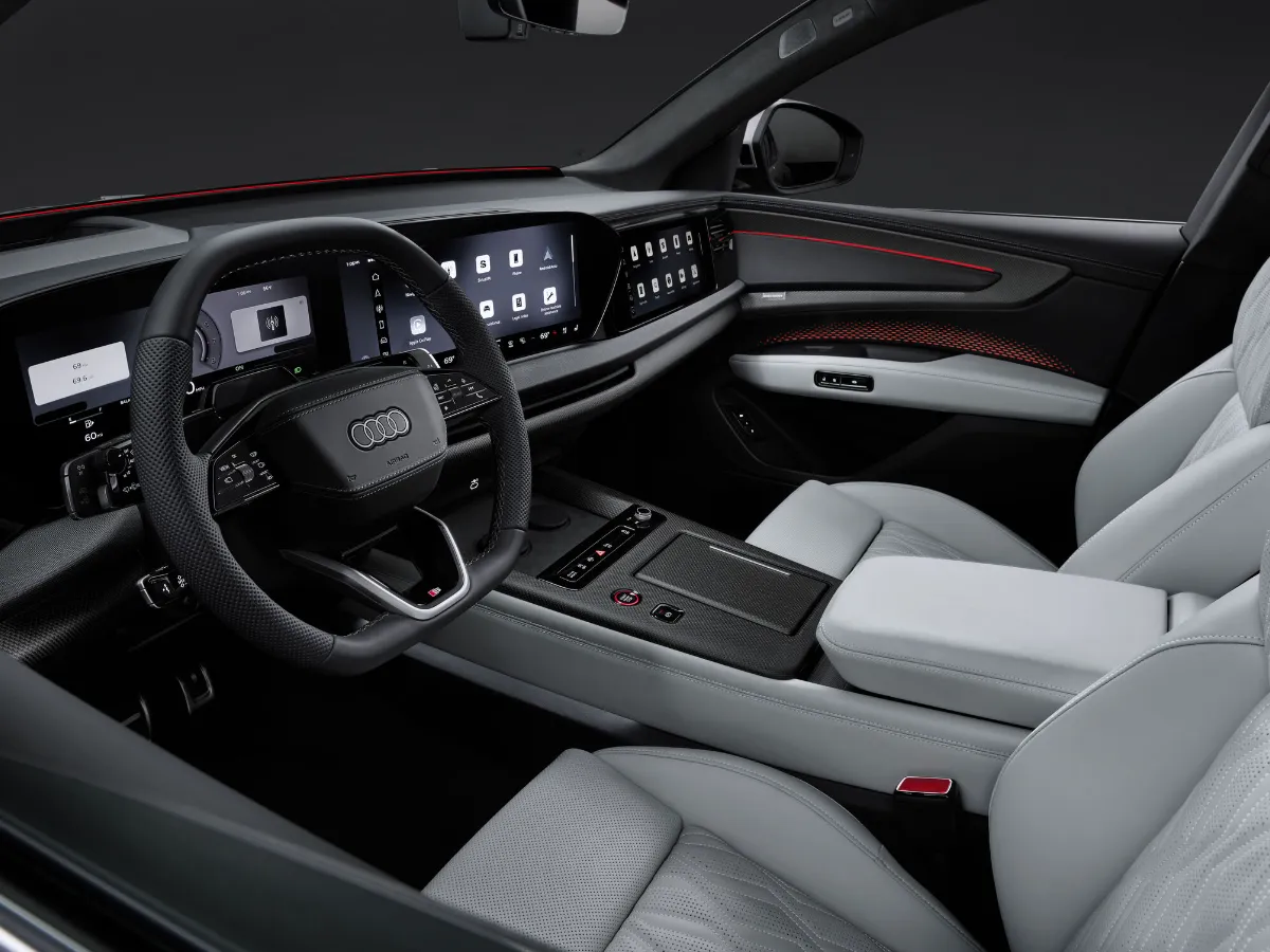 Audi Q9 interiér a sedadla