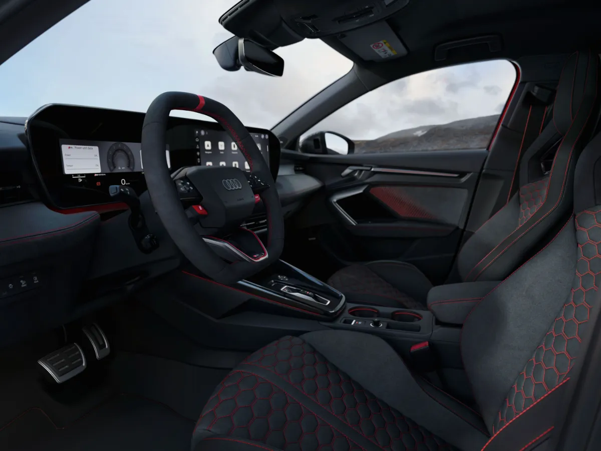 Audi RS 3 Sportback Innenraum, Armaturenbrett