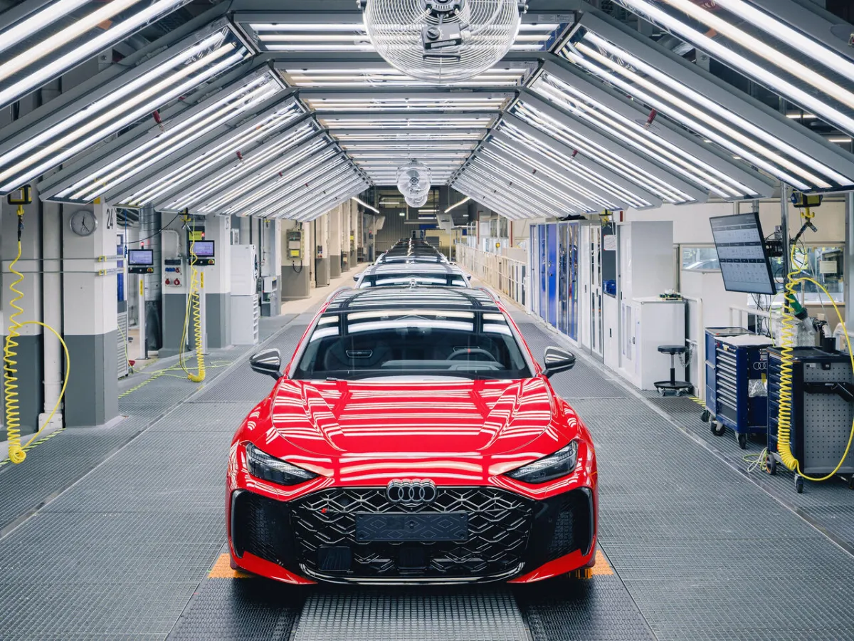 Audi RS 5 Avant in der Produktion