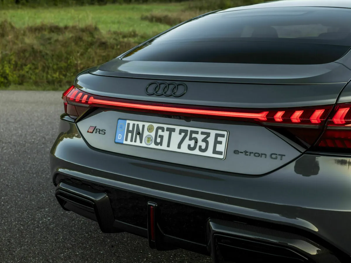 Exteriérový design Audi RS e-tron GT
