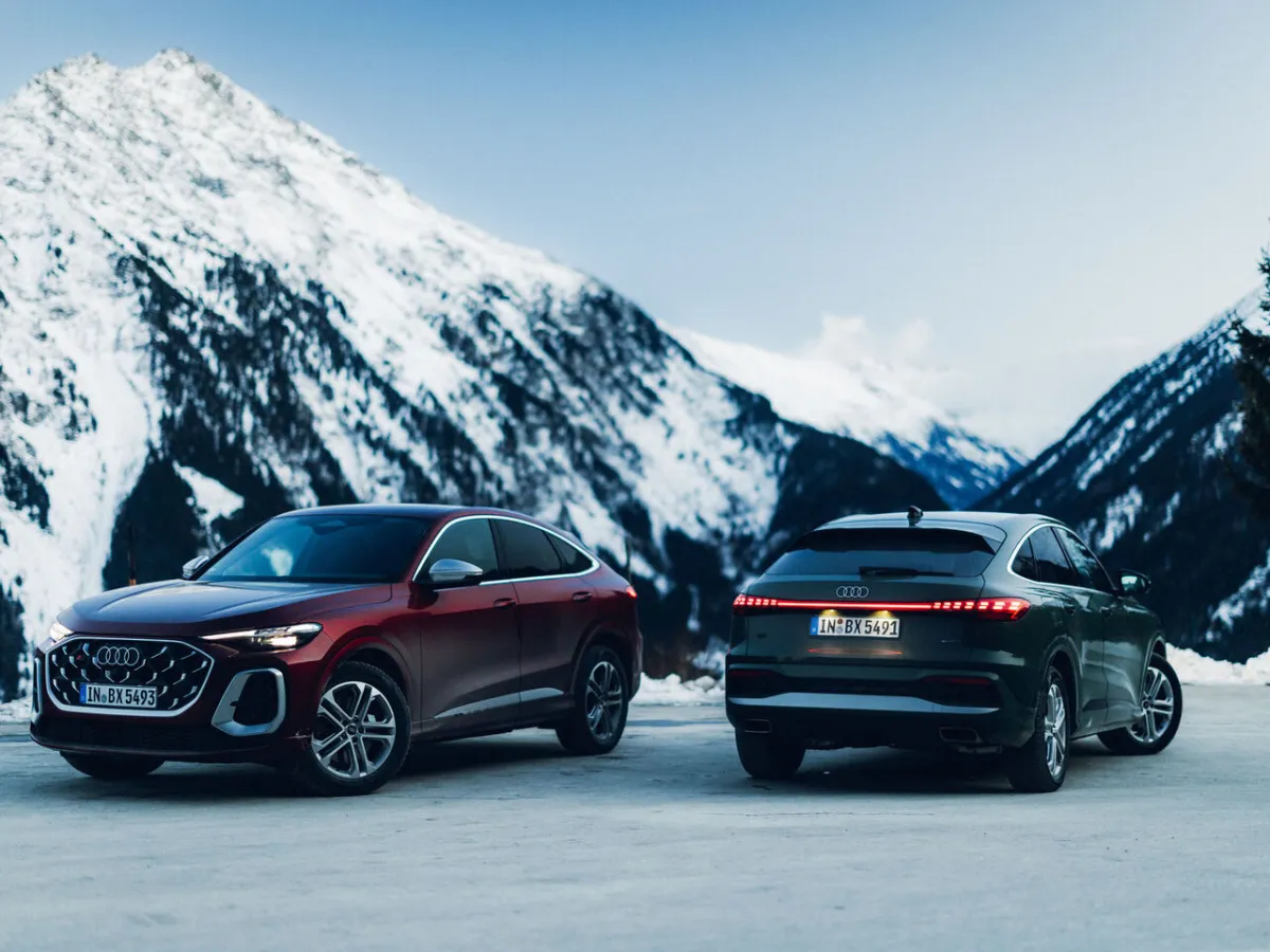 Audi SQ5 Sportback mezi zasněženými horami