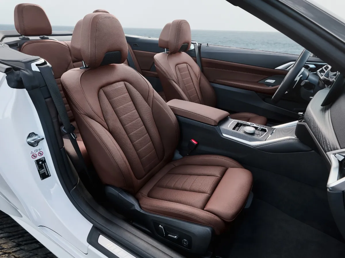 Kožená sedadla BMW řady 4 Cabrio
