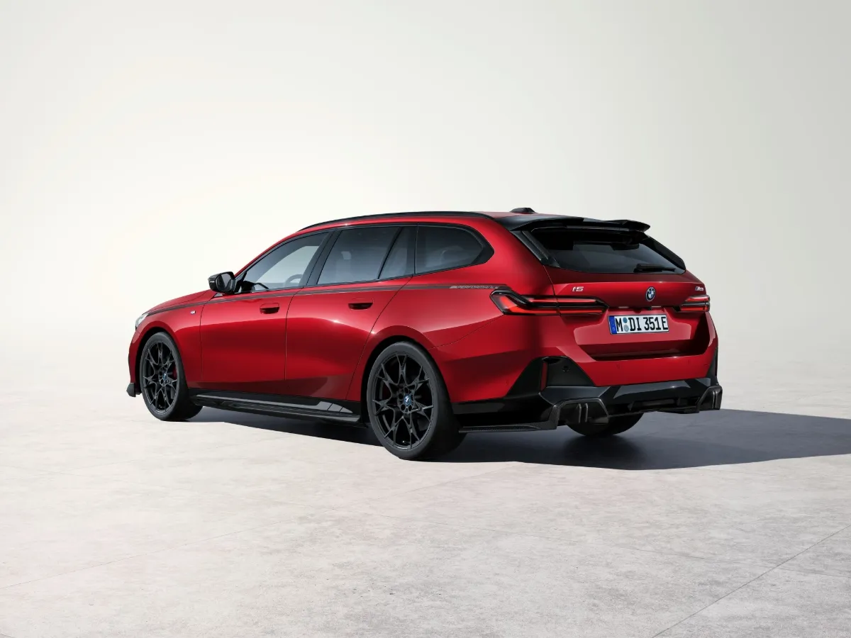 BMW 5er Touring, Heckansicht