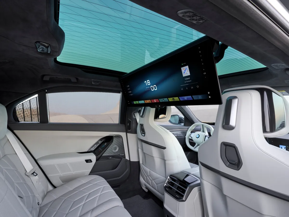 Interiér BMW řady 7