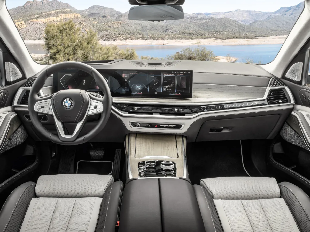 Interiér BMW X7