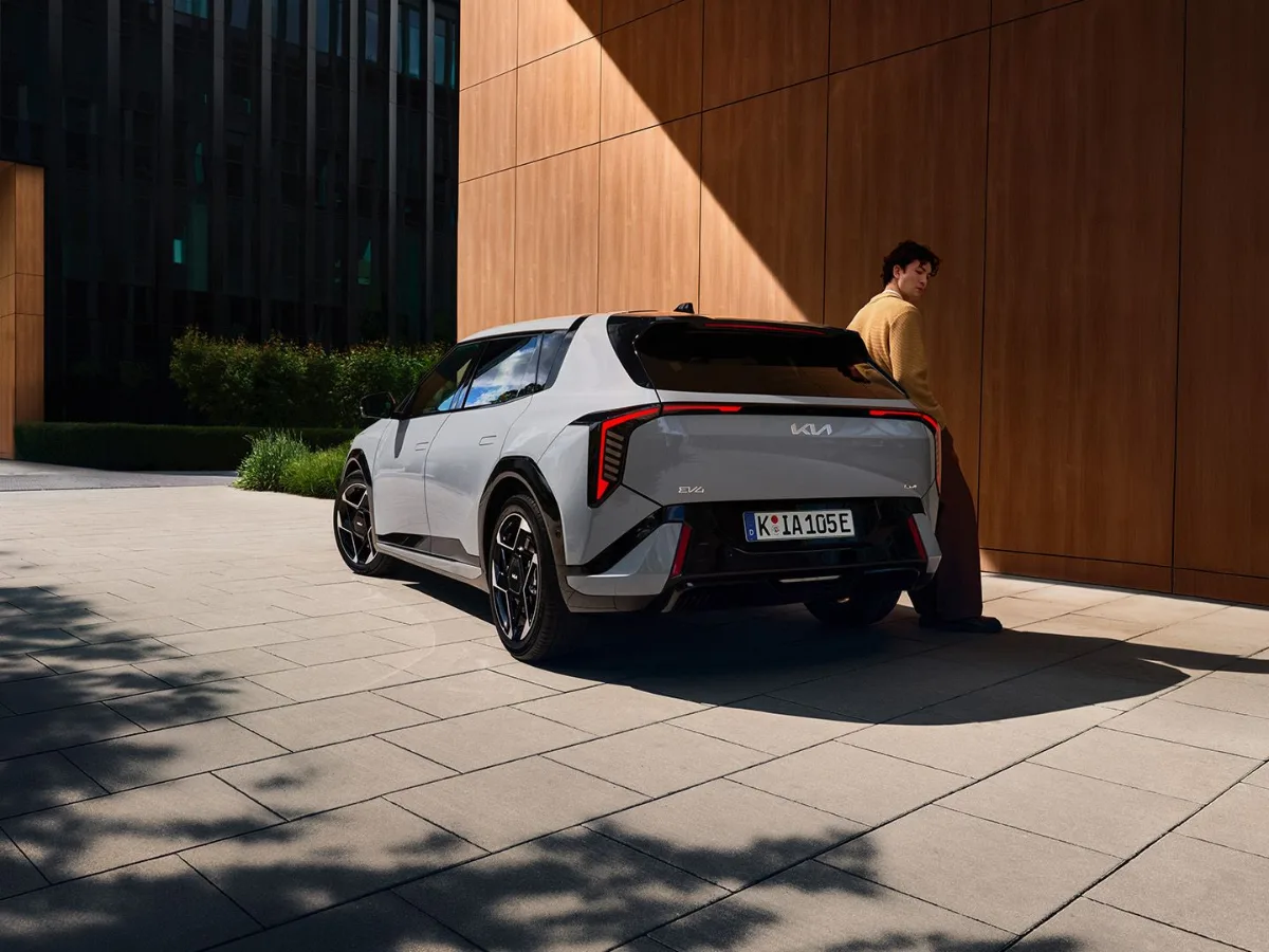 Kia EV4 — exterior design