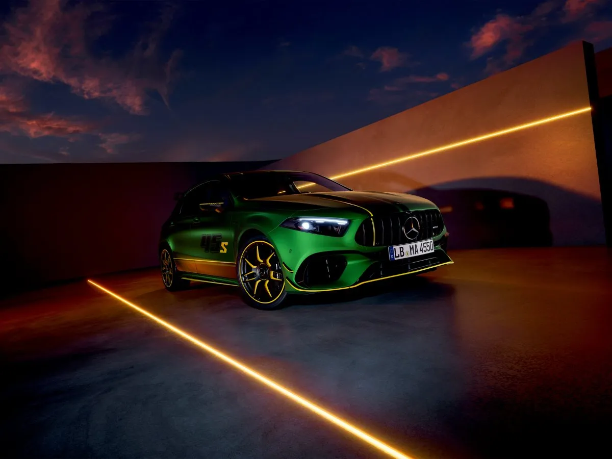 Mercedes-AMG třídy A — pohled zepředu