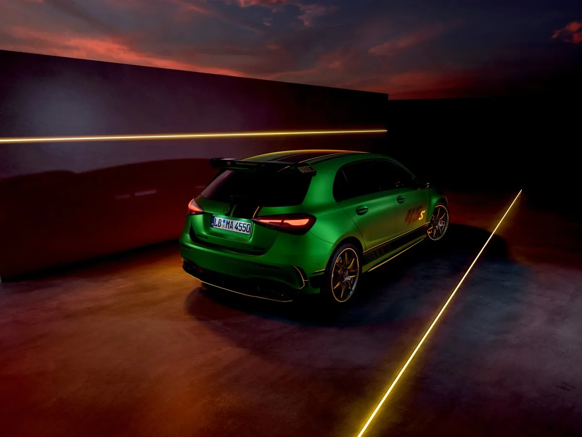 Nový Mercedes-AMG třídy A — individuální objednávka z Německa
