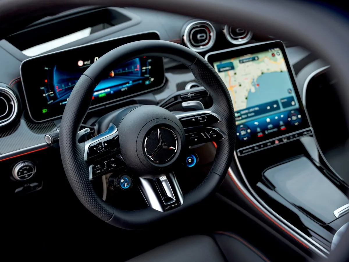 Mercedes-AMG třídy C — interiér