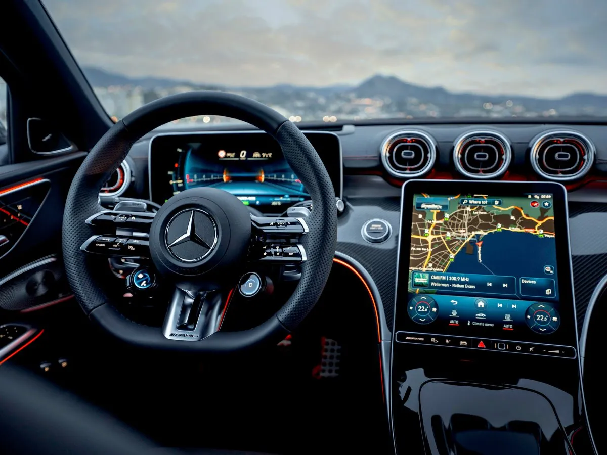 Mercedes-AMG třídy C T-Modell — interiér