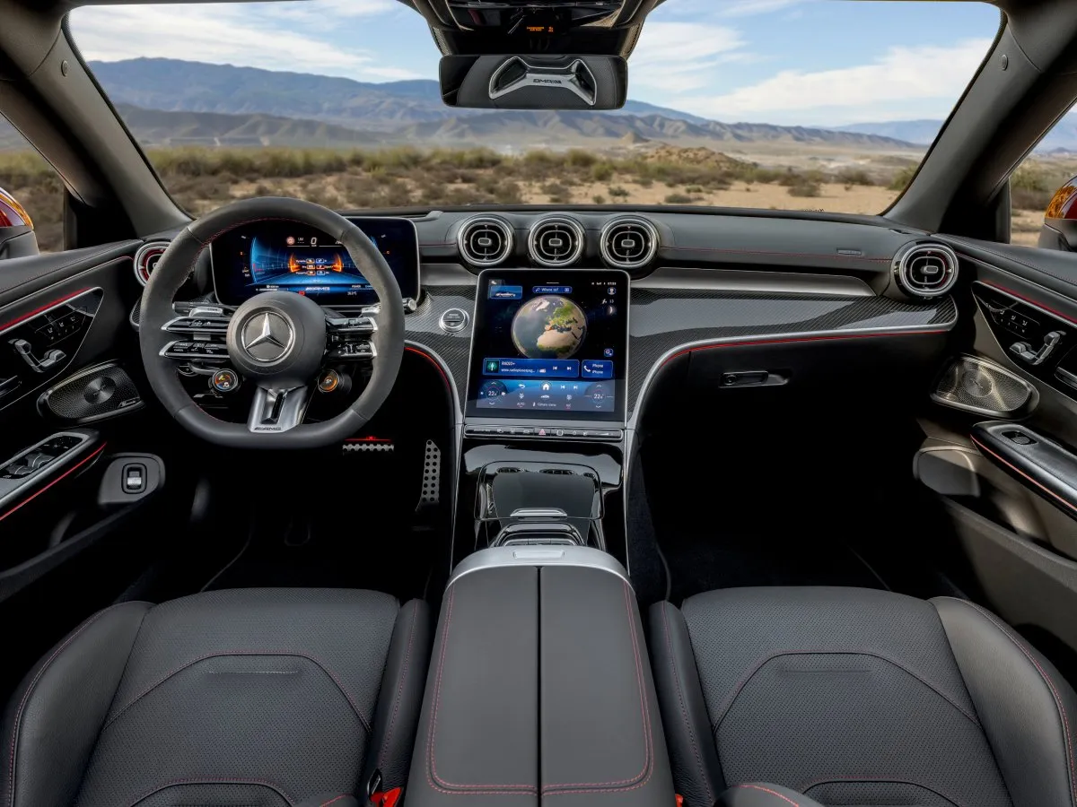 Mercedes-AMG CLE Cabrio – interiér