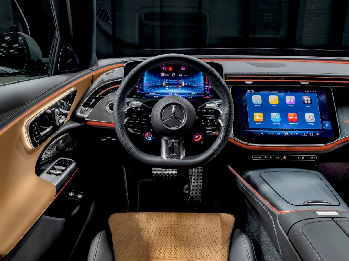 Mercedes-AMG třídy E – interiér