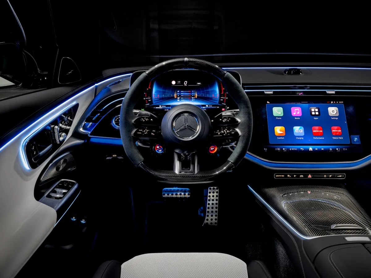 Mercedes-AMG třídy E T-Modell – interiér