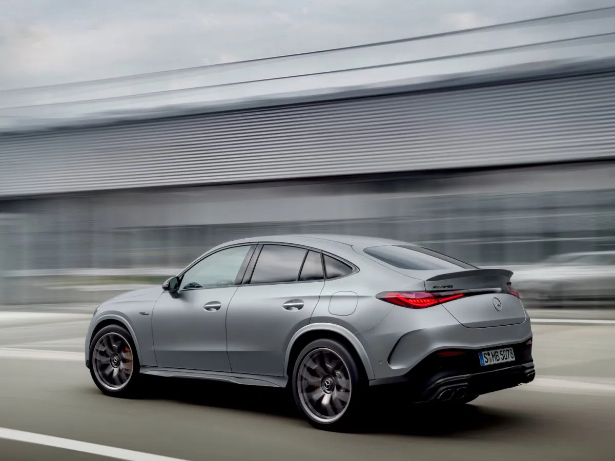Mercedes-AMG GLC Coupé Seitenansicht