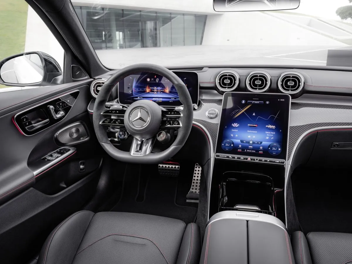 Interiér Mercedes-Benz třídy C