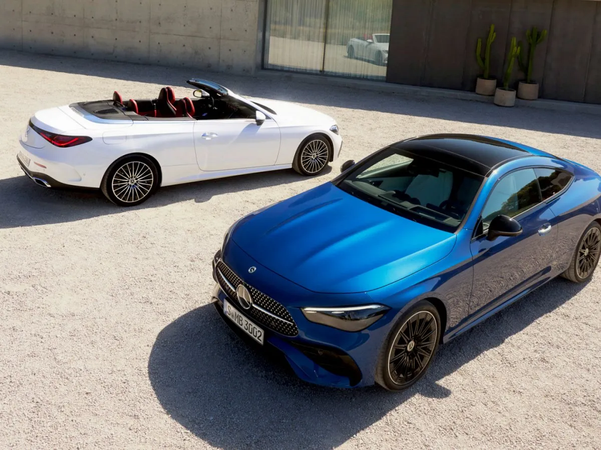 Mercedes-Benz CLE Coupé v modré barvě