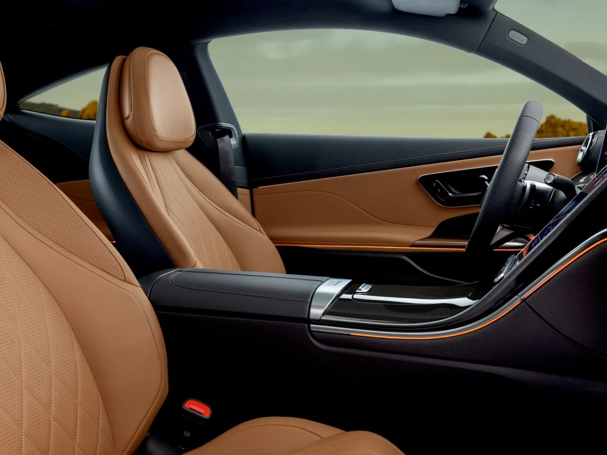 Interiér vozu Mercedes-Benz CLE Coupé
