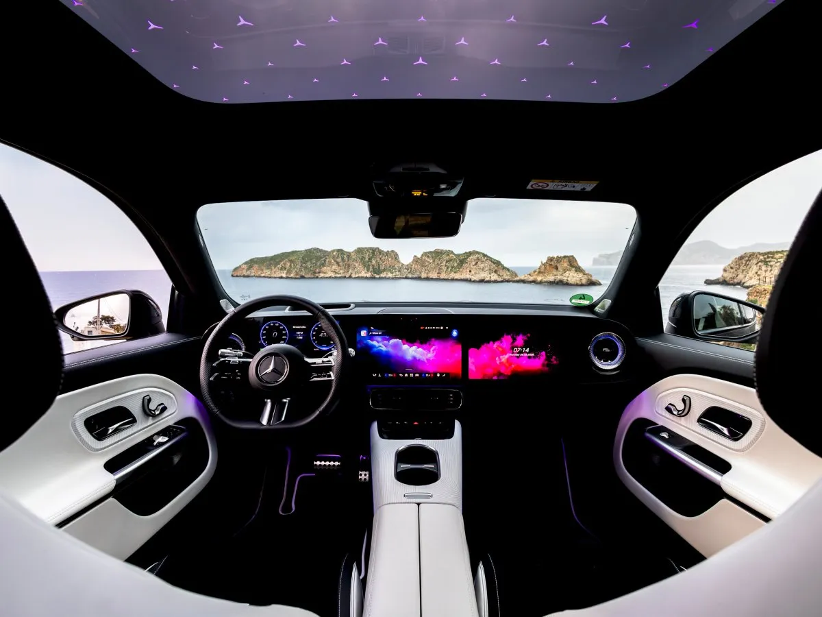 Mercedes-Benz GLB Innenraum, Armaturenbrett