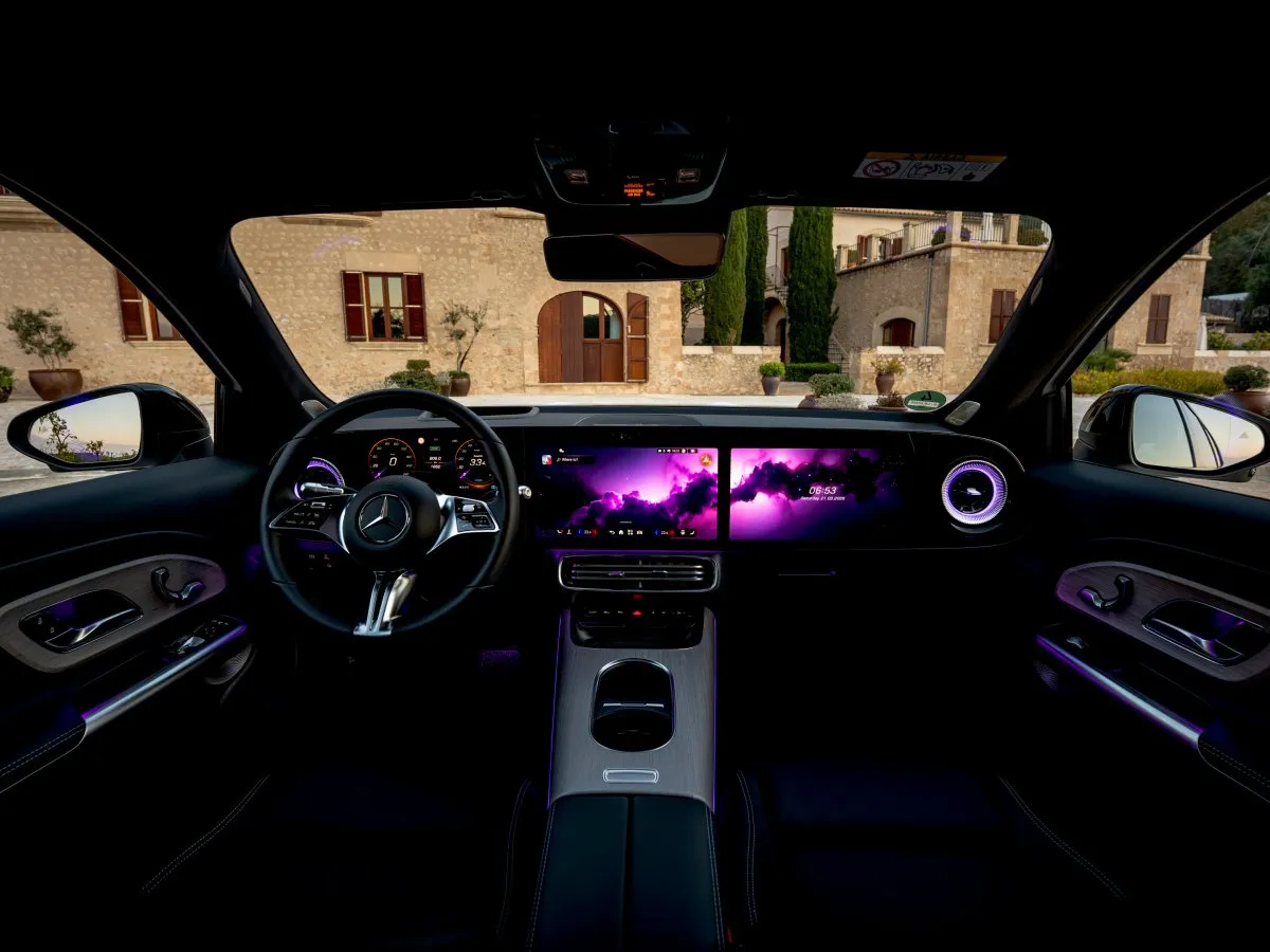 Mercedes-Benz GLB Fahrgastraum und Sitze