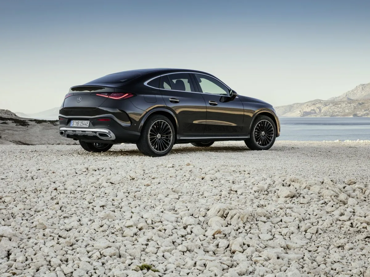 Mercedes-Benz GLC Coupé, zadní tříčtvrteční pohled