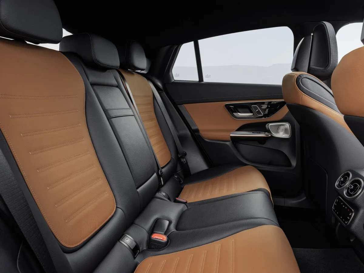 Mercedes-Benz GLC Coupé rear seats