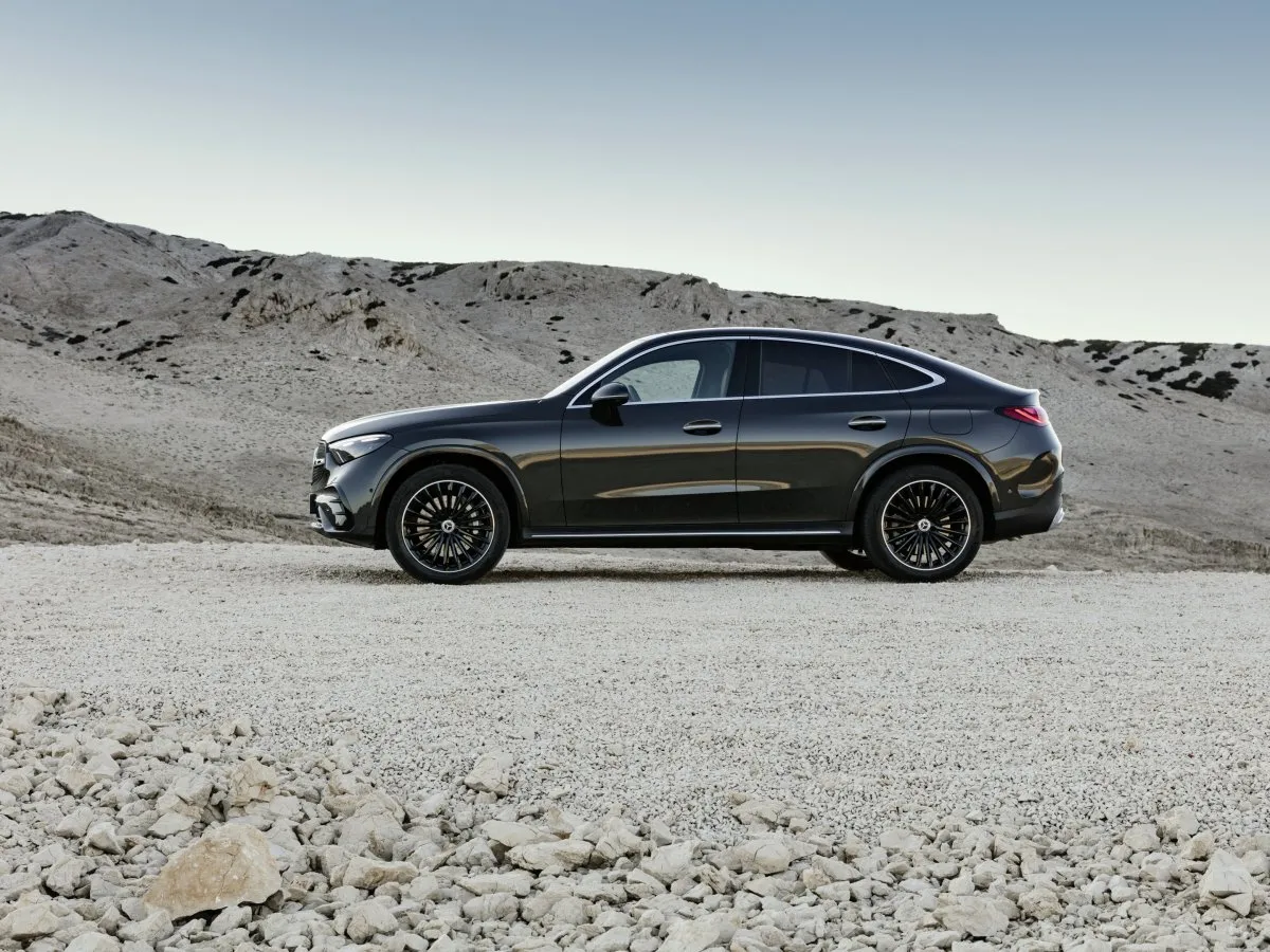 Mercedes-Benz GLC Coupé side view