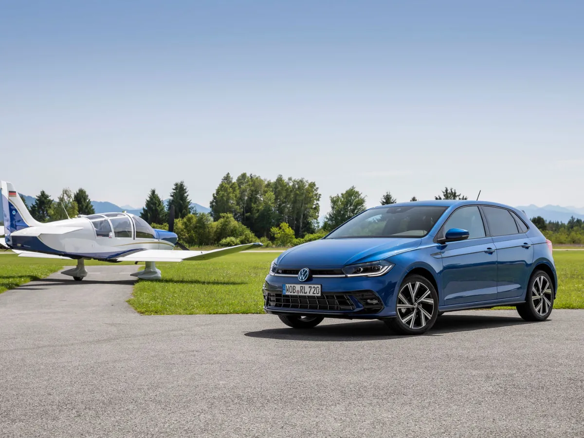 Volkswagen Polo am Flughafen