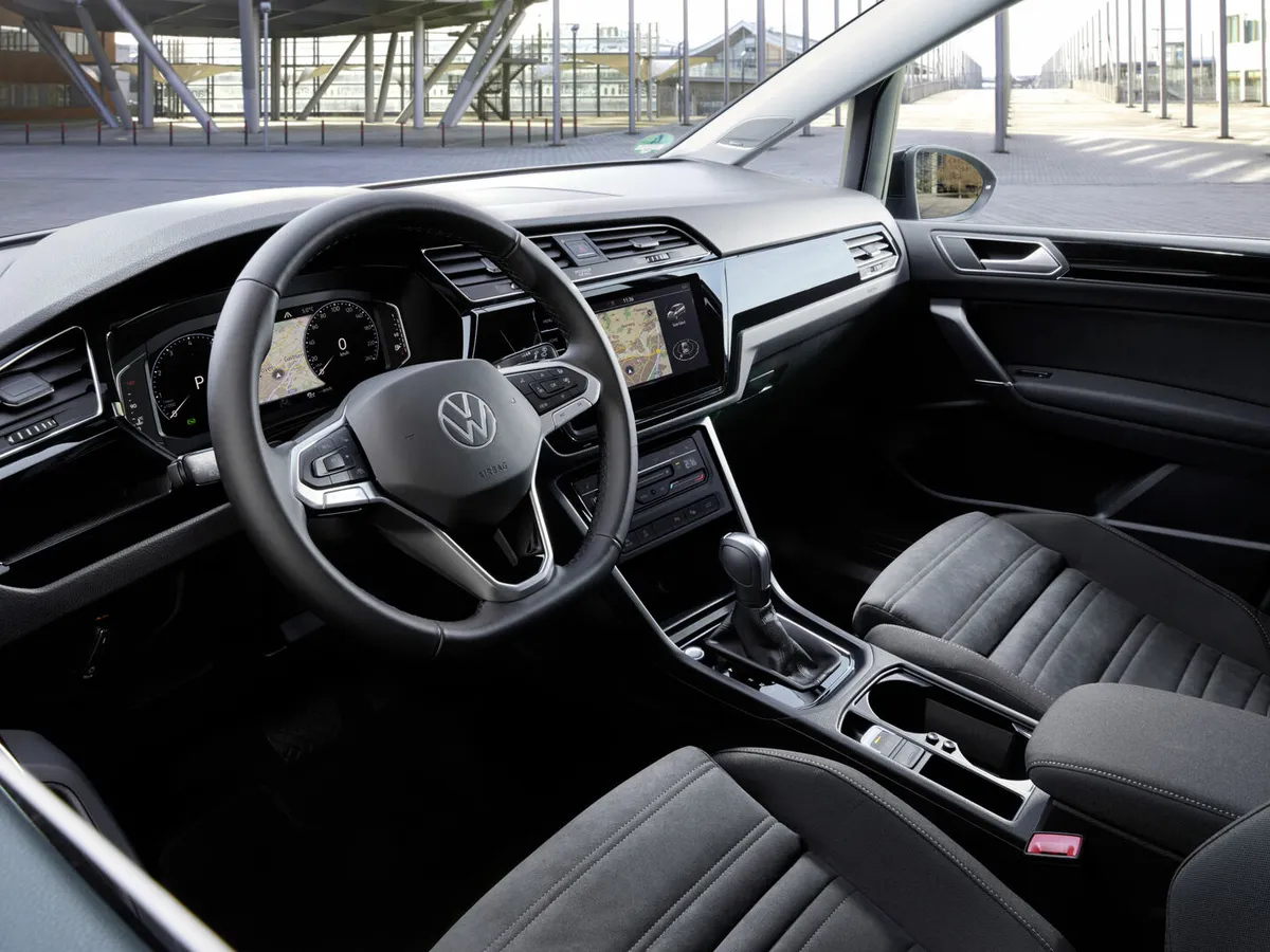 Volkswagen Touran cabin and seats