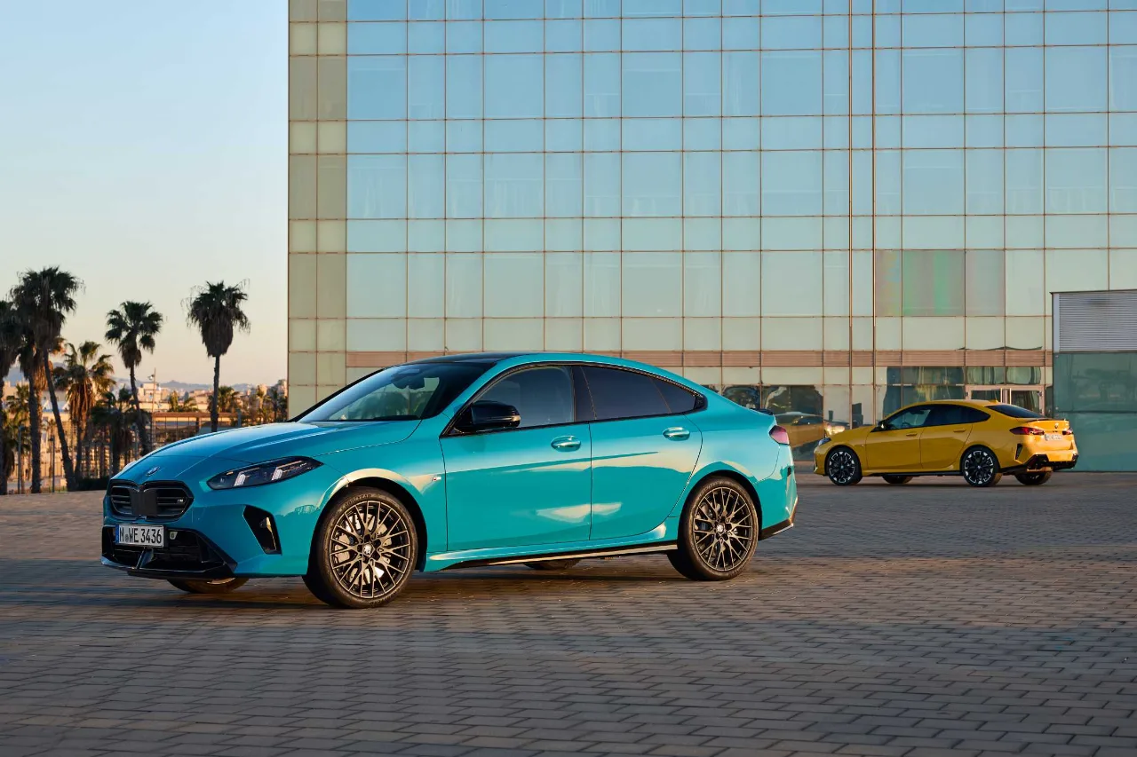 BMW 2er Gran Coupé Exterieur, Dreiviertelansicht von vorn