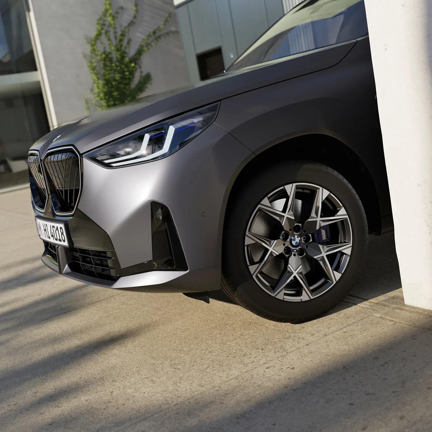 BMW X3 Dreiviertelansicht von vorn