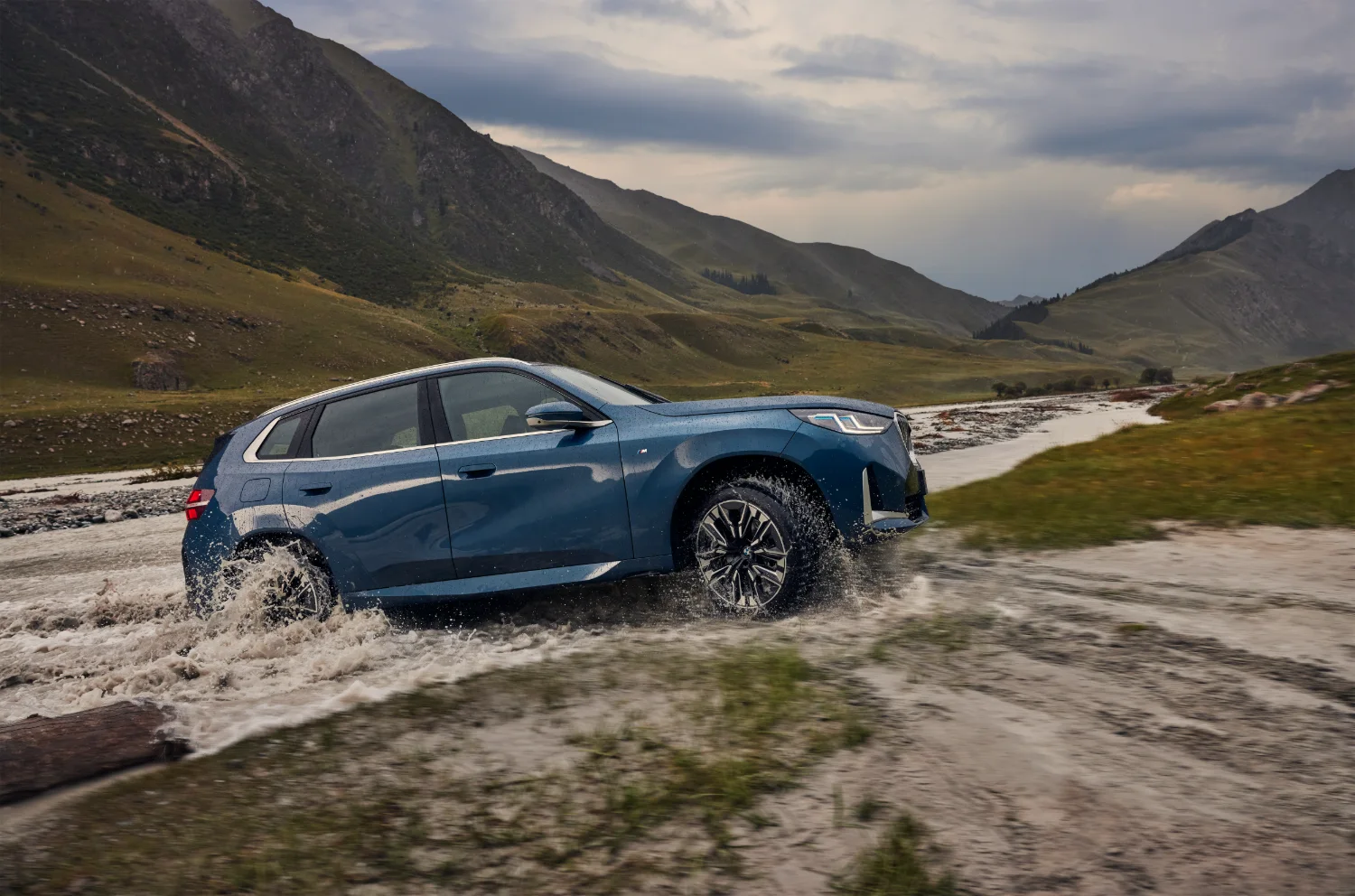 BMW X3 Exterieur – Seitenansicht, neue G45 Designsprache