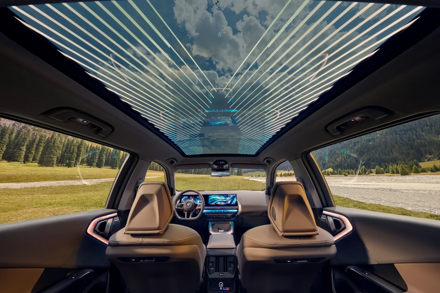 BMW X3 Panorama-Glasdach, heller Innenraum