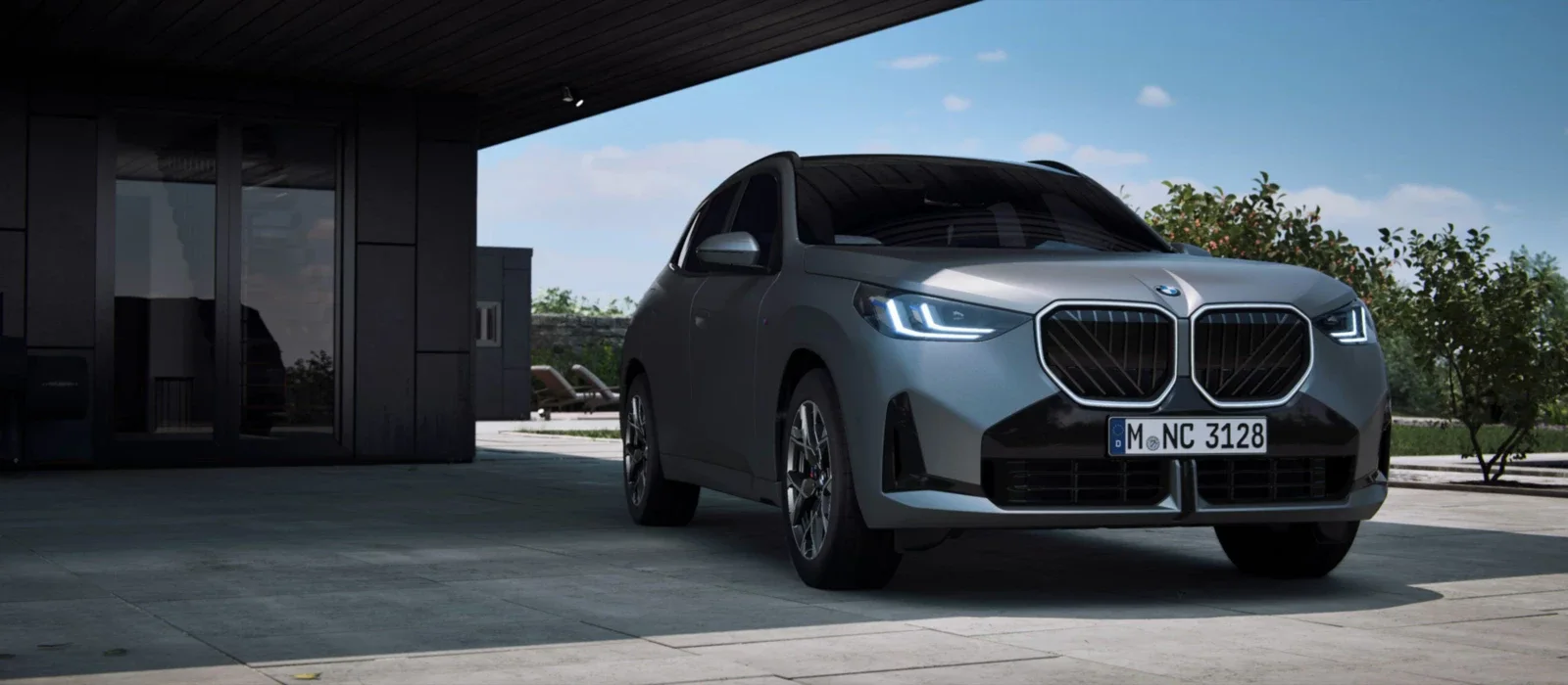 BMW X3 Studiofoto, Frontansicht