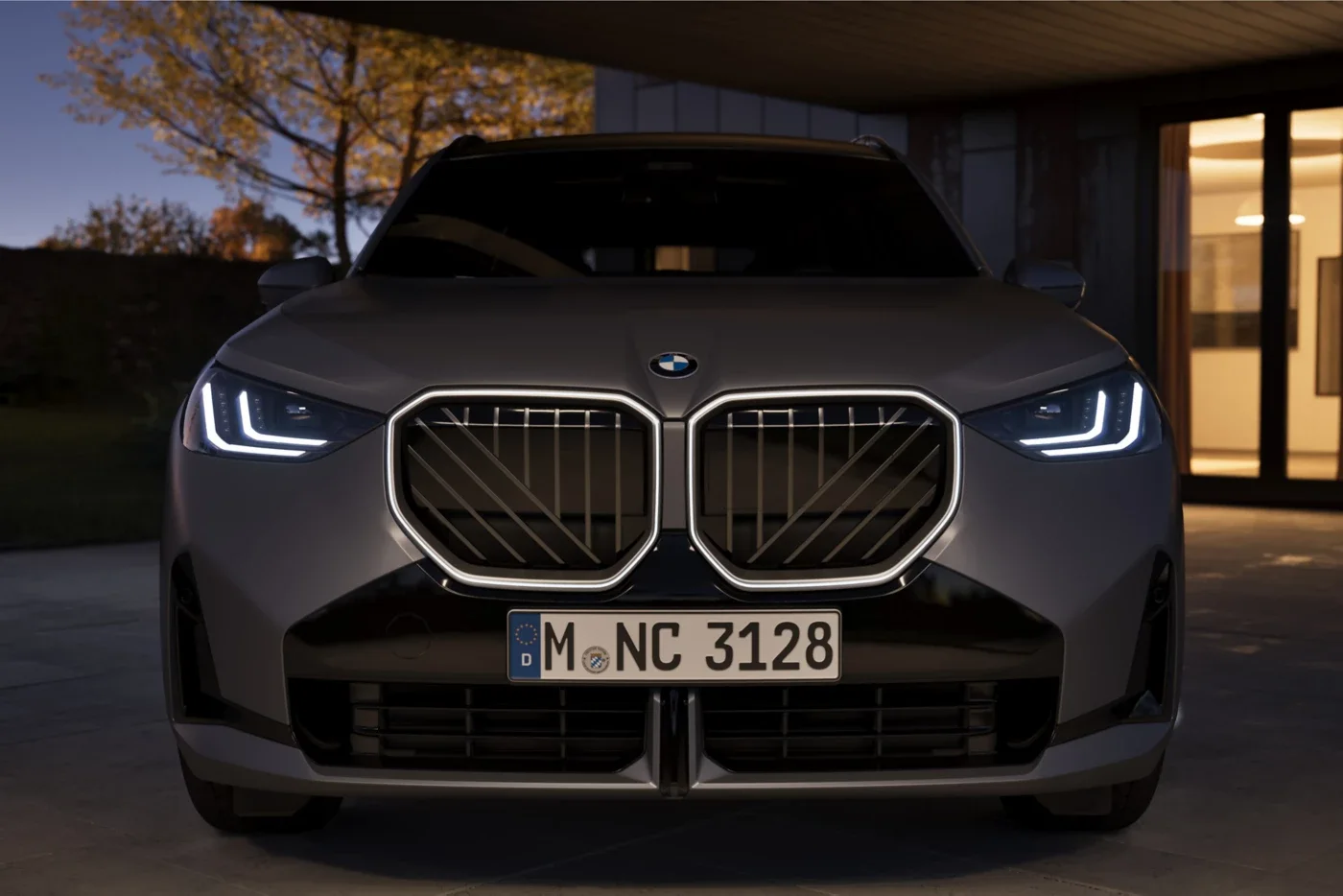 BMW X3 leuchtende Iconic Glow Niere