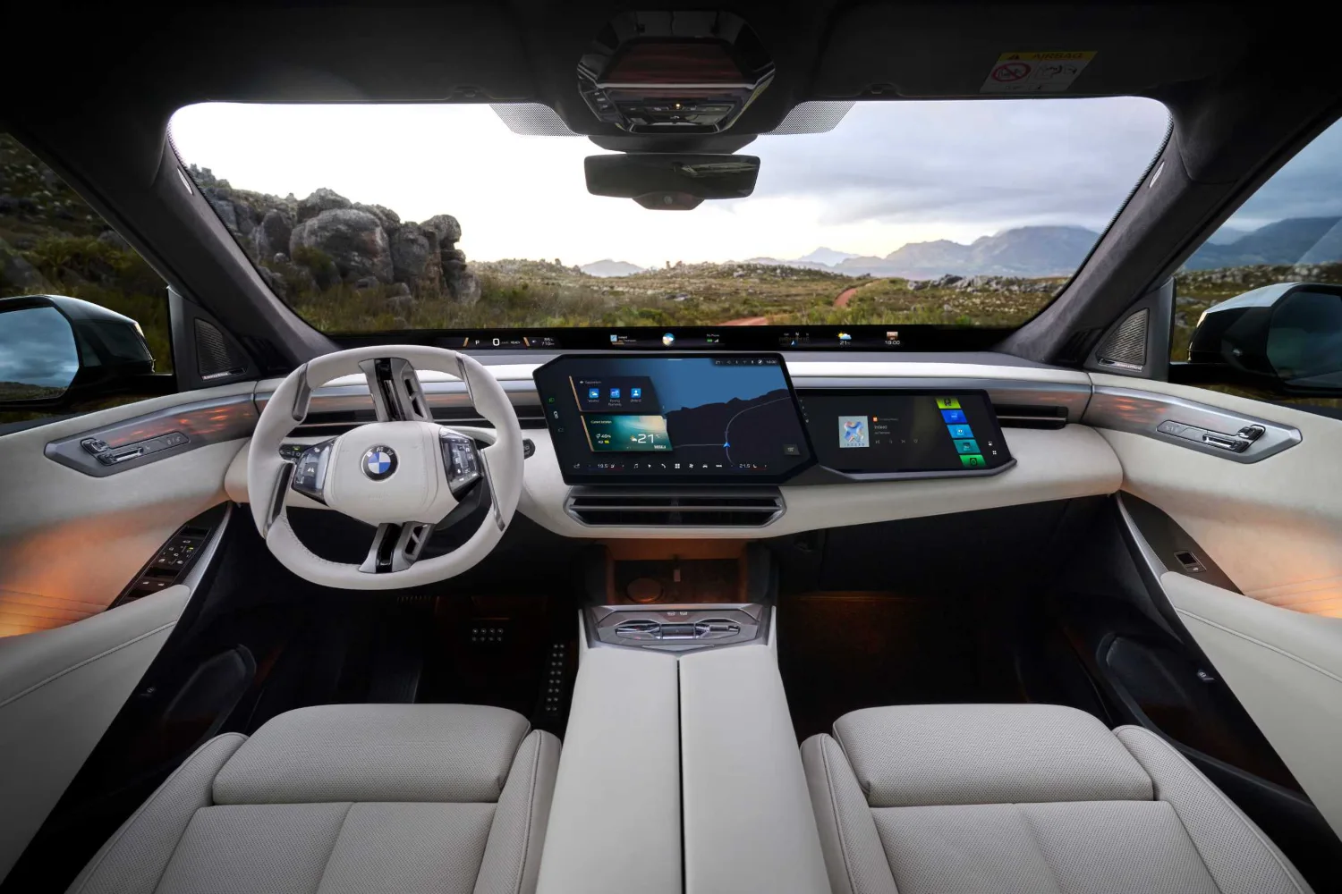 Kabina a sedadla BMW iX5
