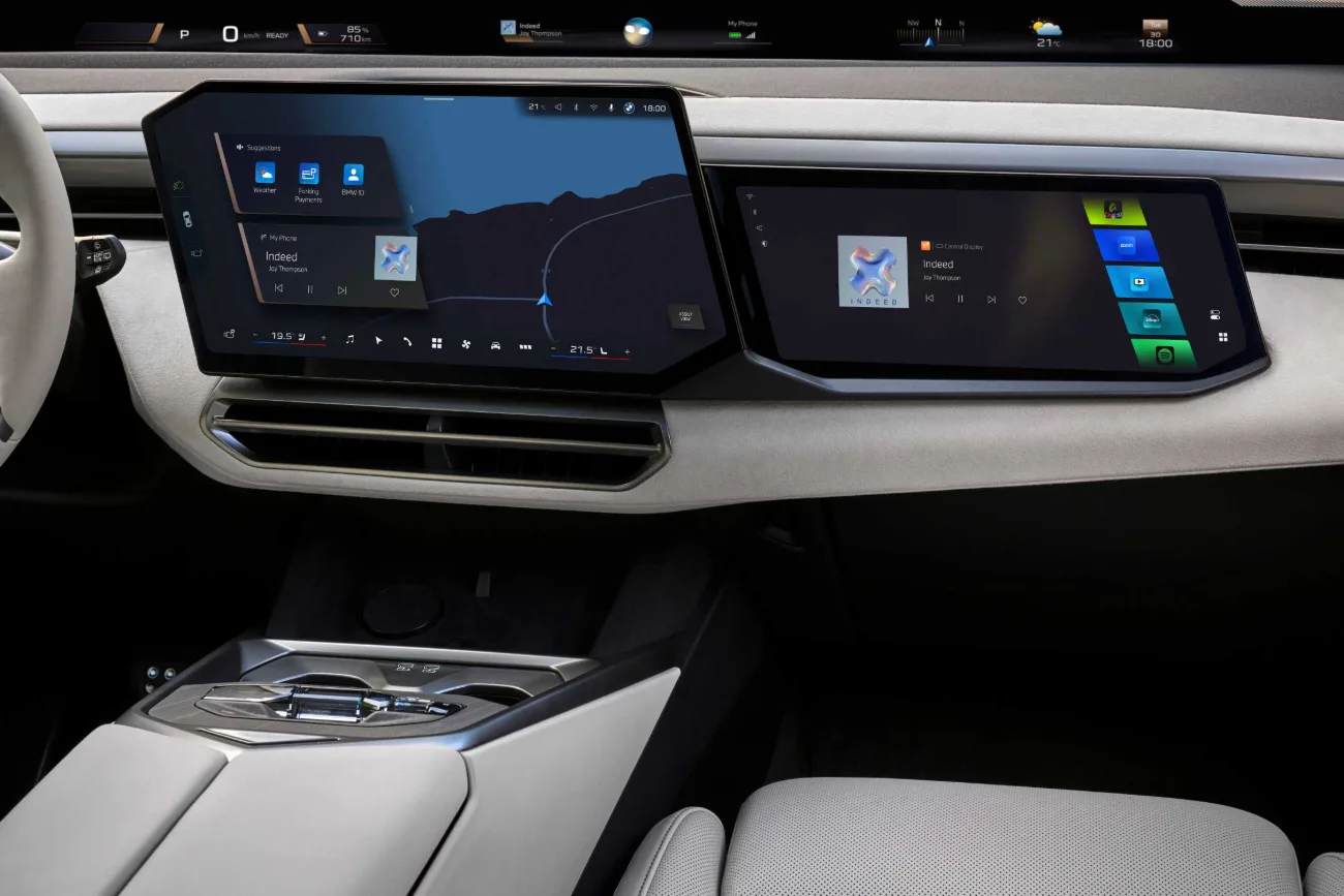 Interiér BMW iX5