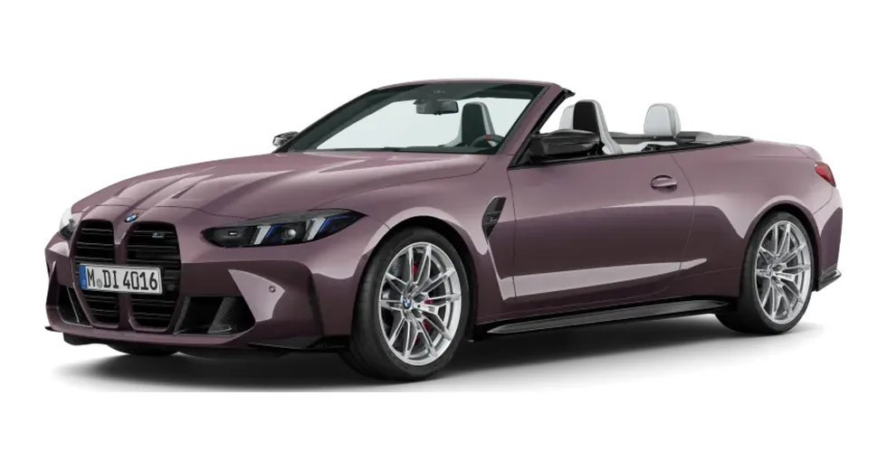 BMW M4 Cabrio — nový vůz z Německa